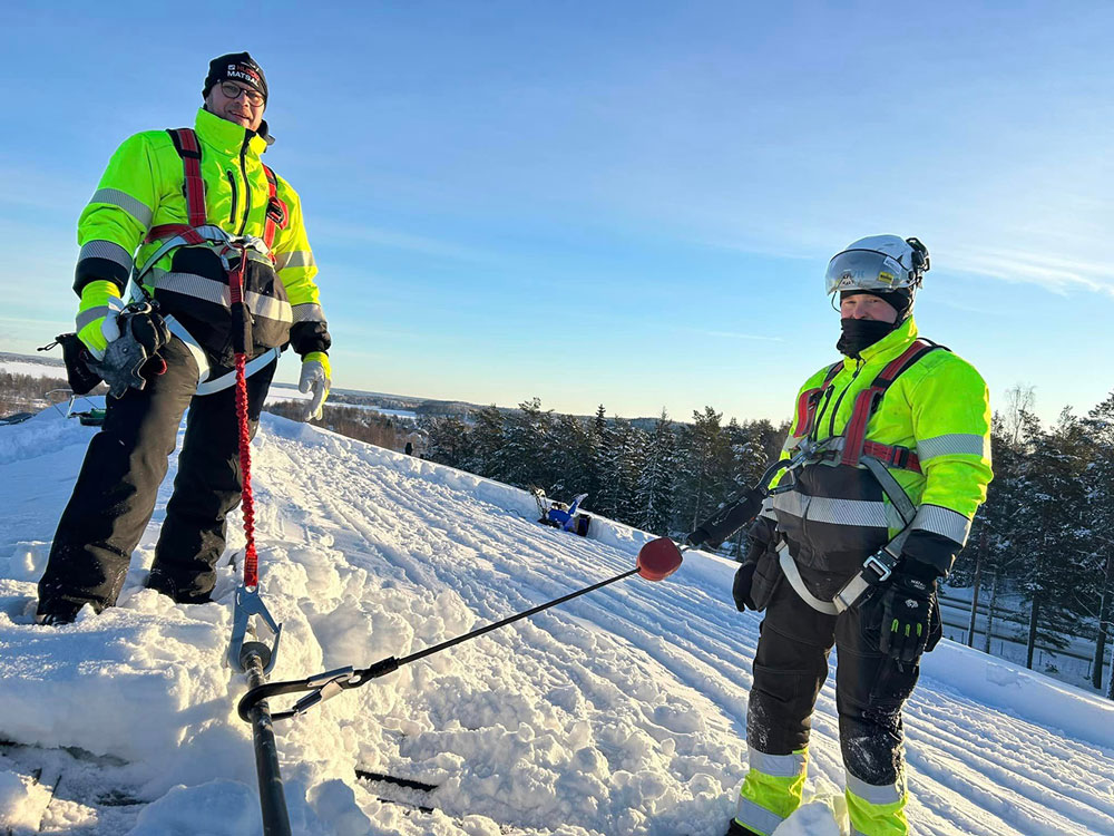 Takunderhåll av Hälsingeservice